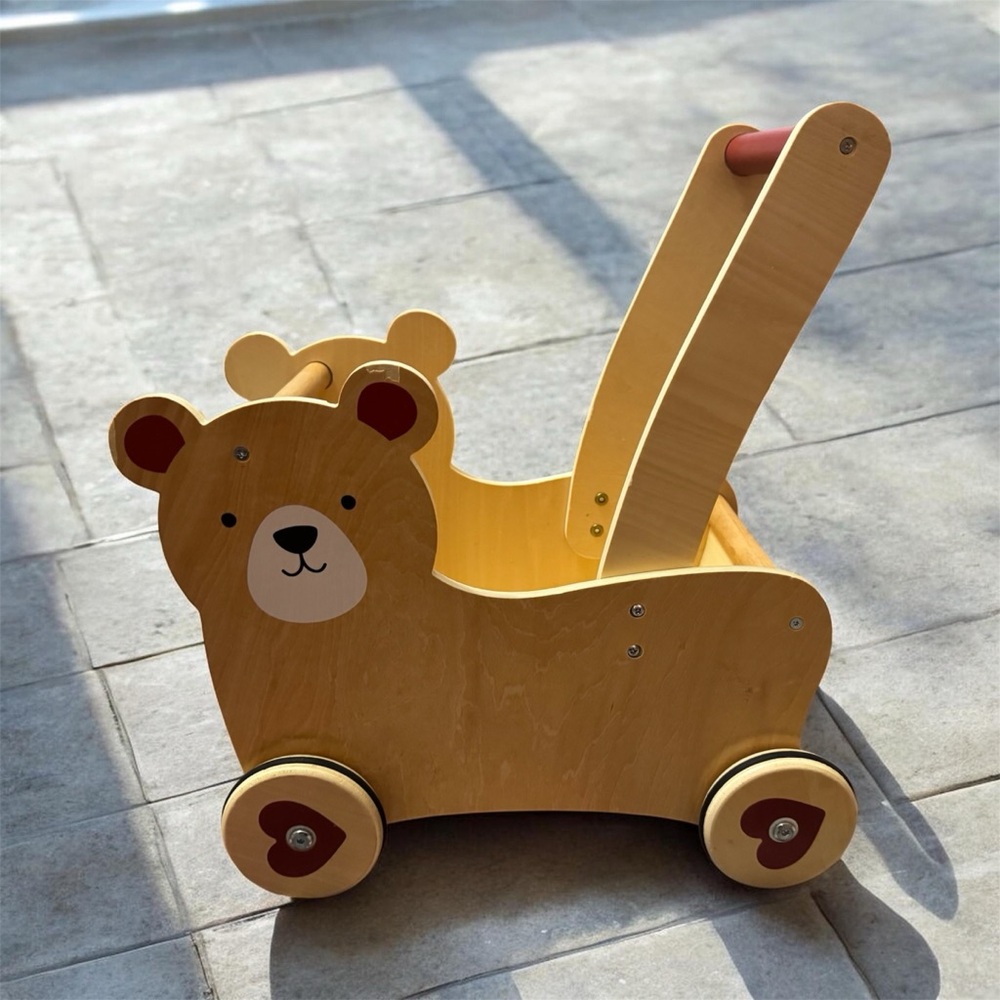 Moover RARE Teddy Bear doll pram/push to walk - Picture 3 of 6